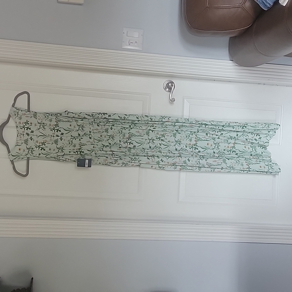 LUCKY BRAND NEW MAXI DRESS FLORAL XS - Picture 5 of 8